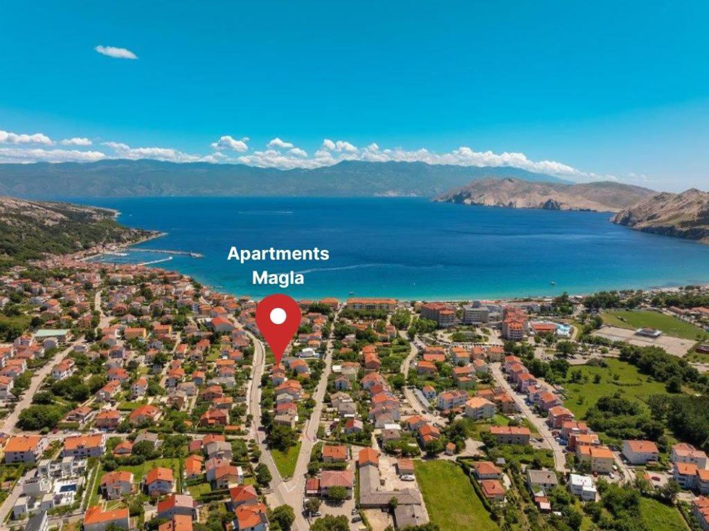 Apartments Magla With Terrace Baška Zewnętrze zdjęcie